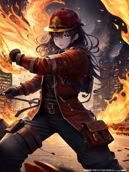 Amazon.com: SHFKJ Anime Fire Brigade Protagonist Poster Canvas Art Poster  and Wall Art Picture Print Modern Family Bedroom Decor Posters  08x12inch(20x30cm) : Hogar y Cocina